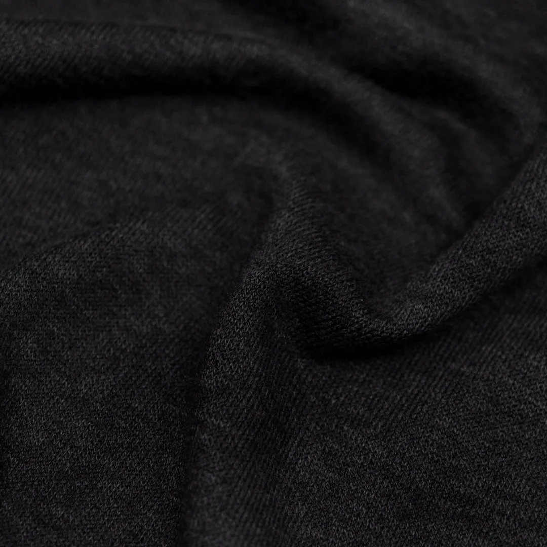 Bliss Lightweight Sweater Knit - Black