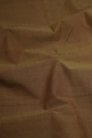Double Shaded Maroon & Green Mangalagiri Cotton Fabric - 1m