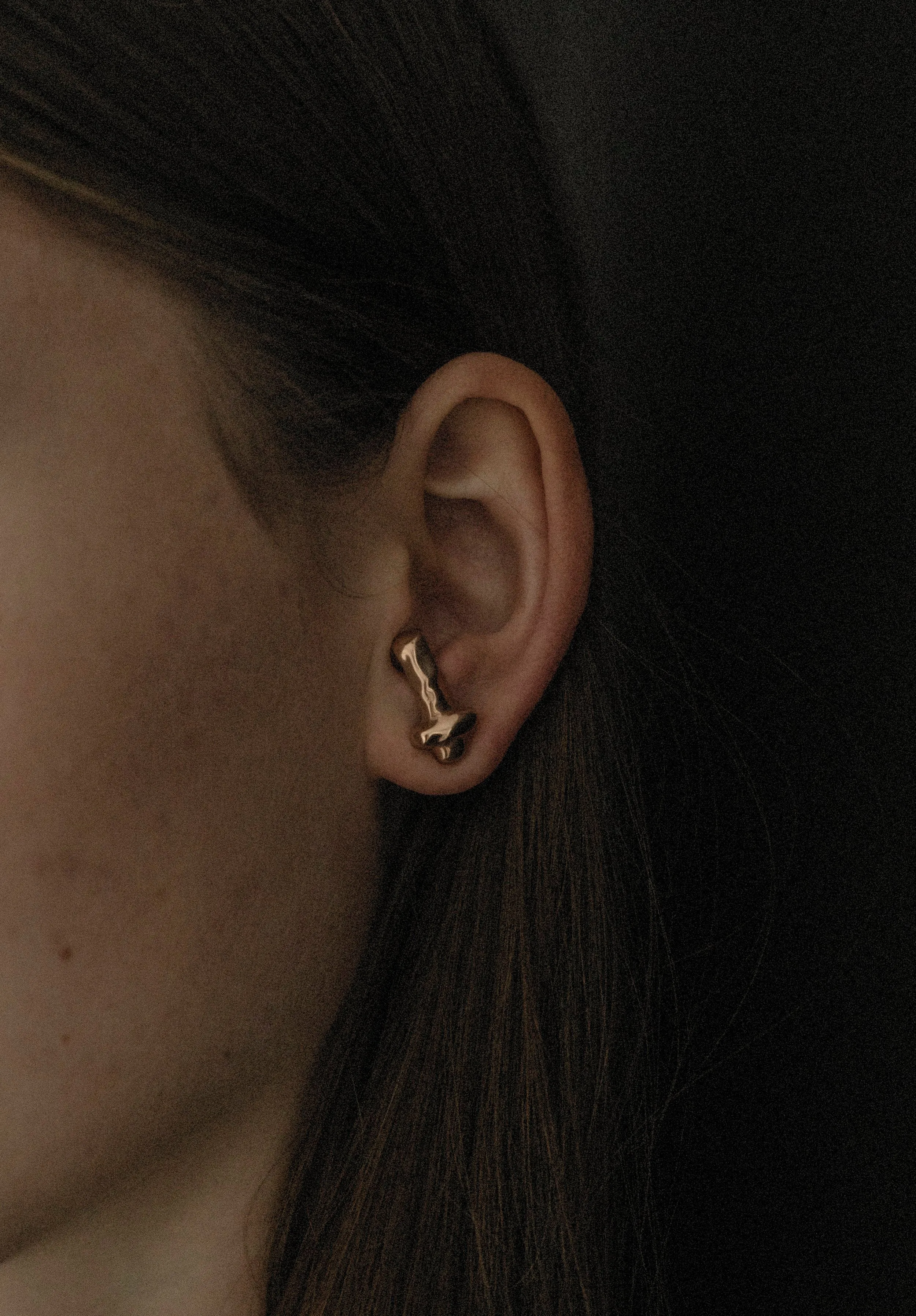 Feminine vs. Masculine Golden Earrings