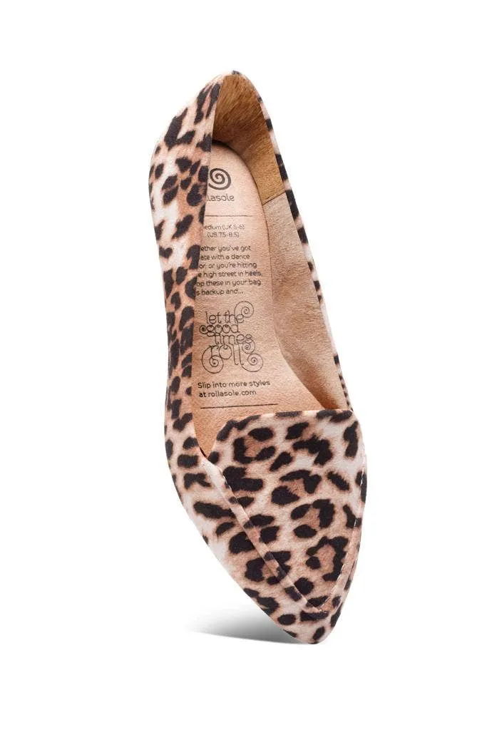Into the Wild Flats in Leopard- Women's