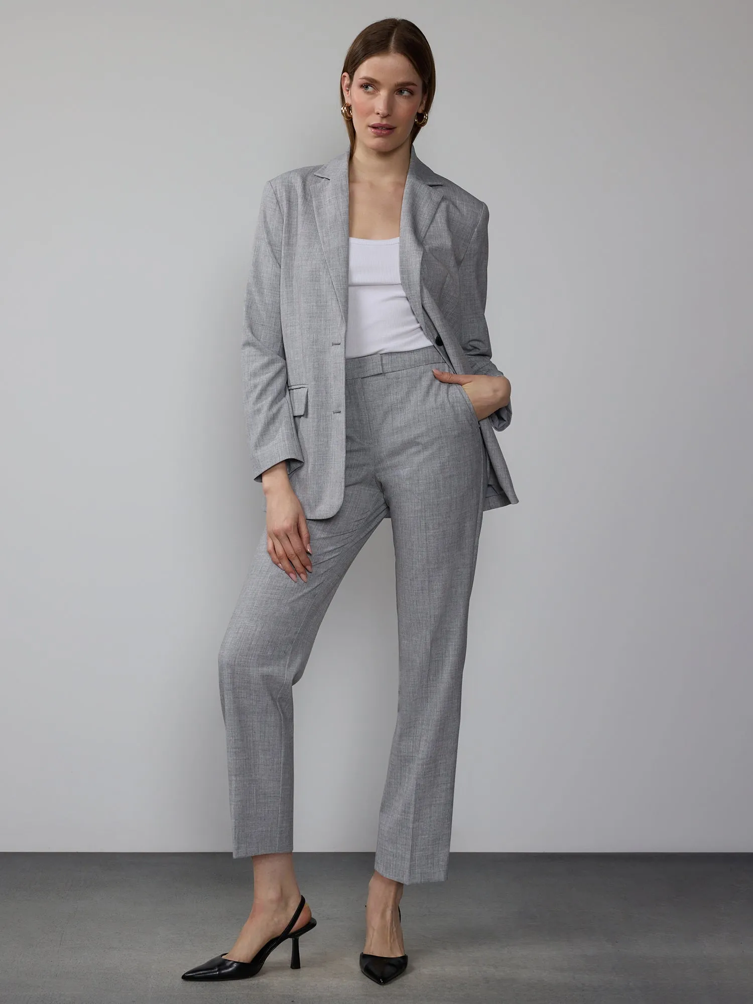 Orchid Straight Ankle Pant