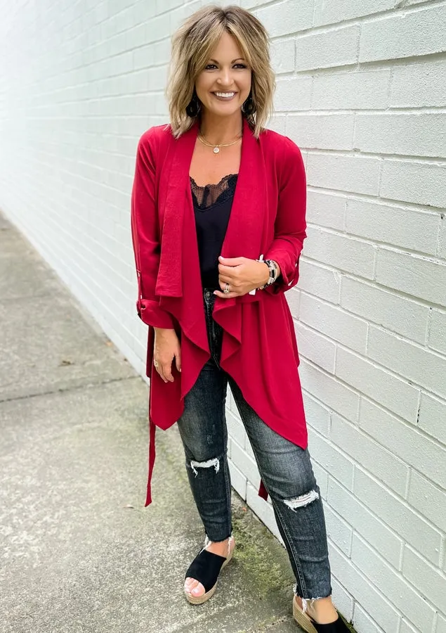 Ordinary Fun Draped Jacket