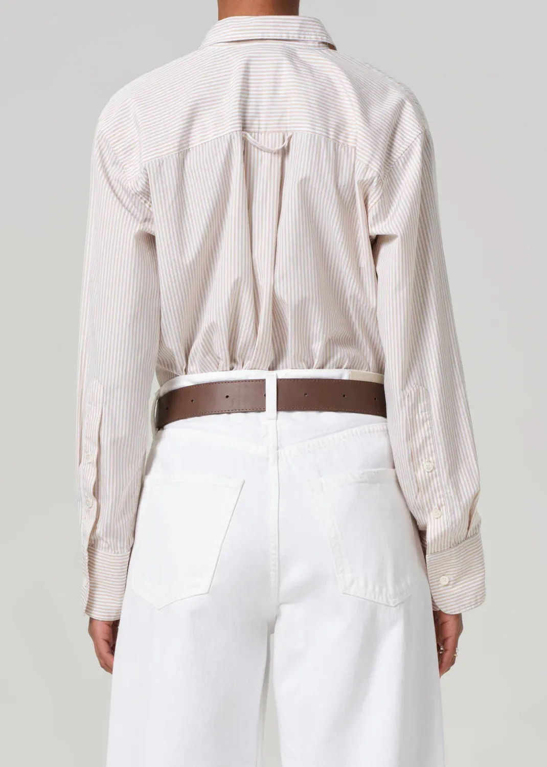 Shay Shirt in Valley Stripe