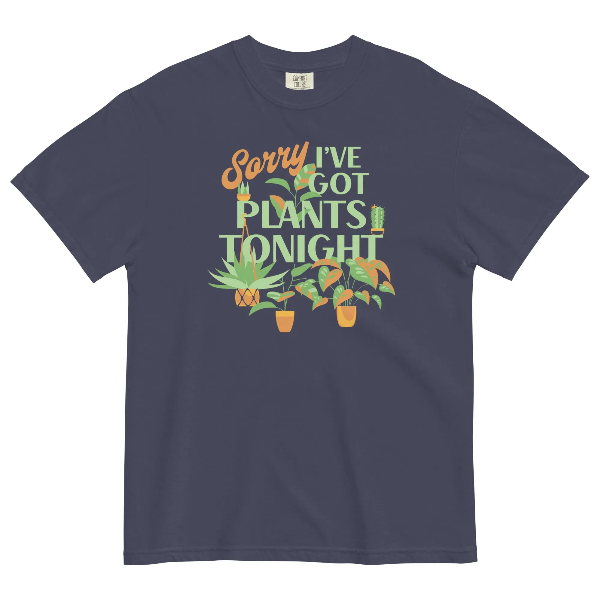 Sorry I've Got Plants Tonight Men's Relaxed Fit Tee