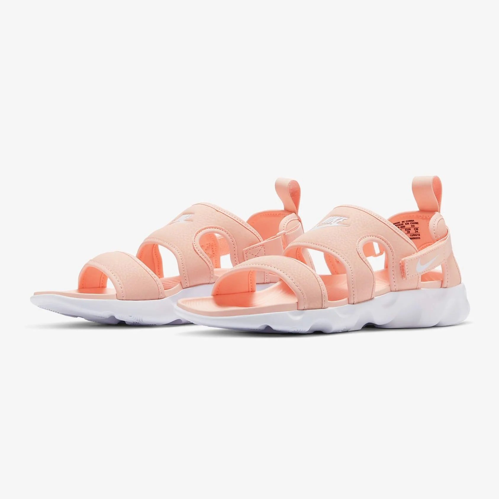 Women's Nike Owaysis Sandals (Washed Coral/White)(CK9283-600)