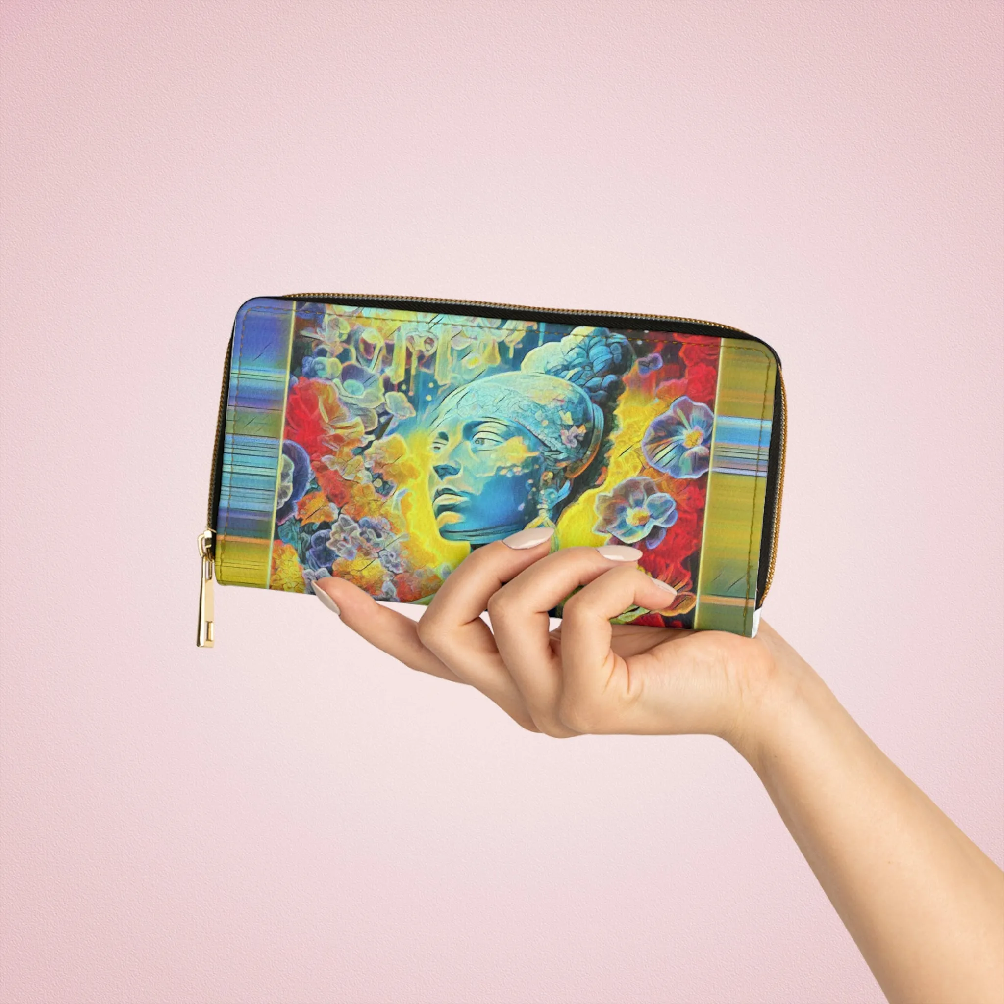 Zipper Wallet Versatile Utility